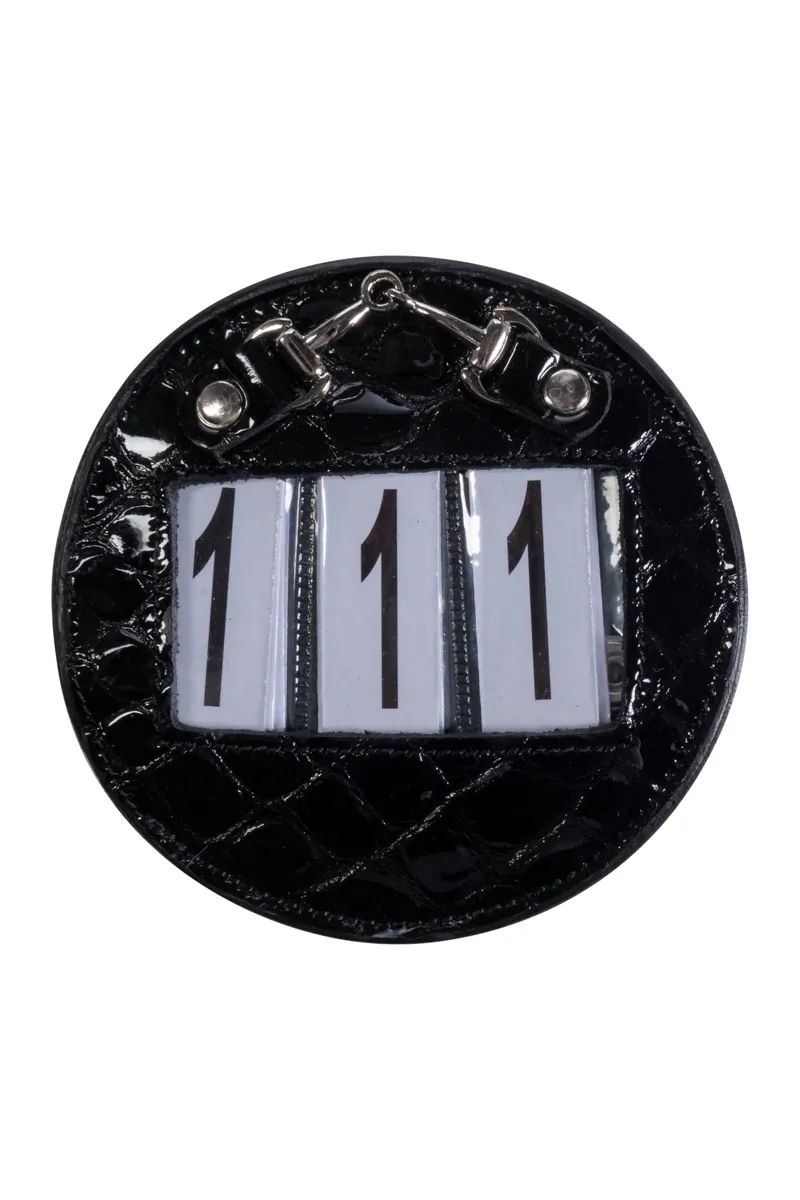 HKM Ida Competition Numbers in Black Croc